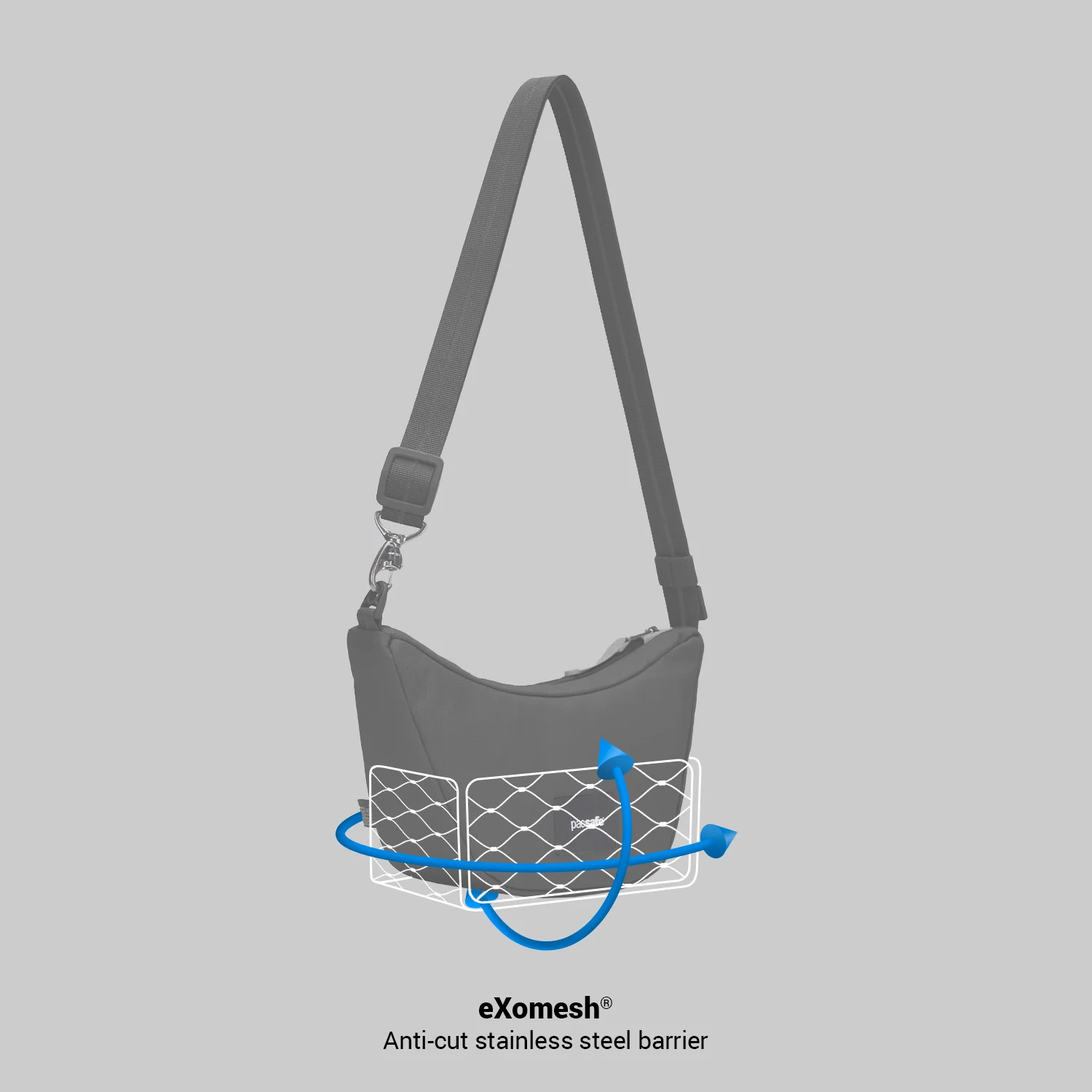 Pacsafe® GO Anti Theft Lunar Crossbody - Image 45