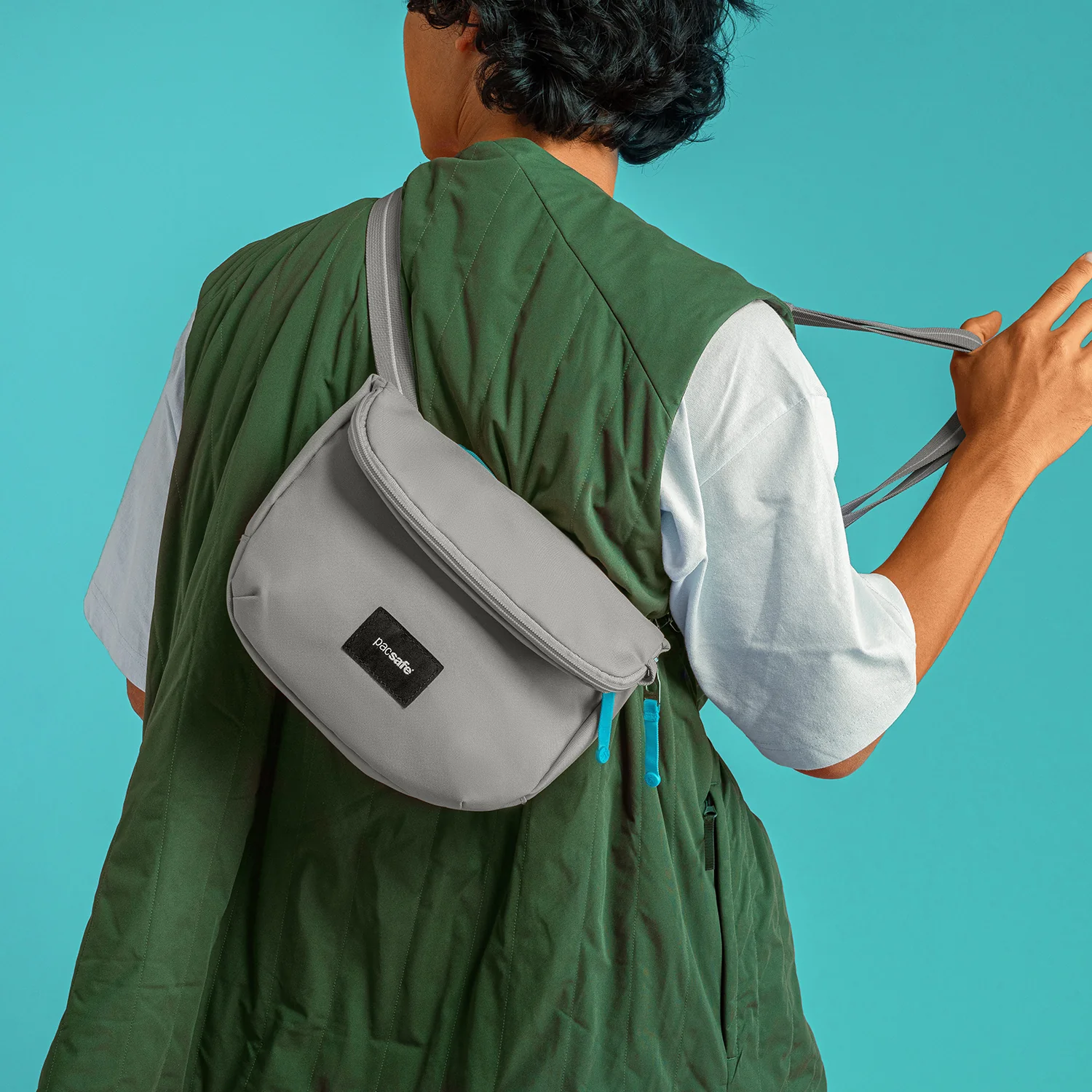 Pacsafe® GO Anti Theft Saddle Crossbody - Image 15