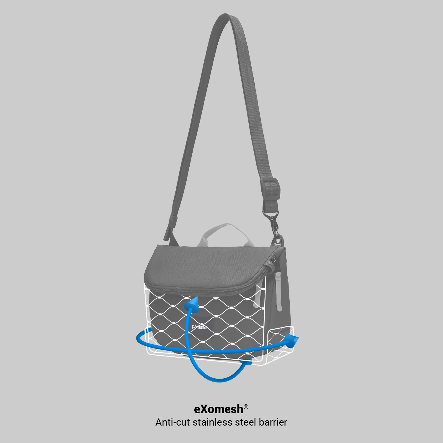 Pacsafe® GO Anti Theft Saddle Crossbody - Image 26