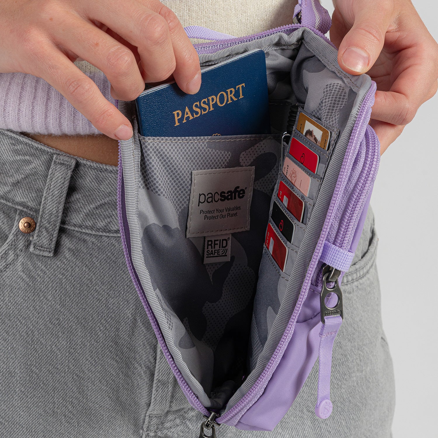 Pacsafe® GO Anti-Theft Tech Crossbody - Image 13