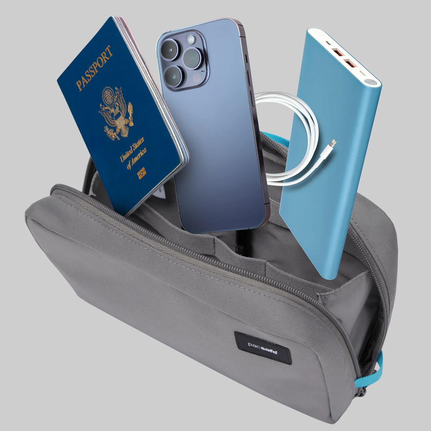 Pacsafe® RFIDsafe™ RFID blocking gear pouch - Image 2