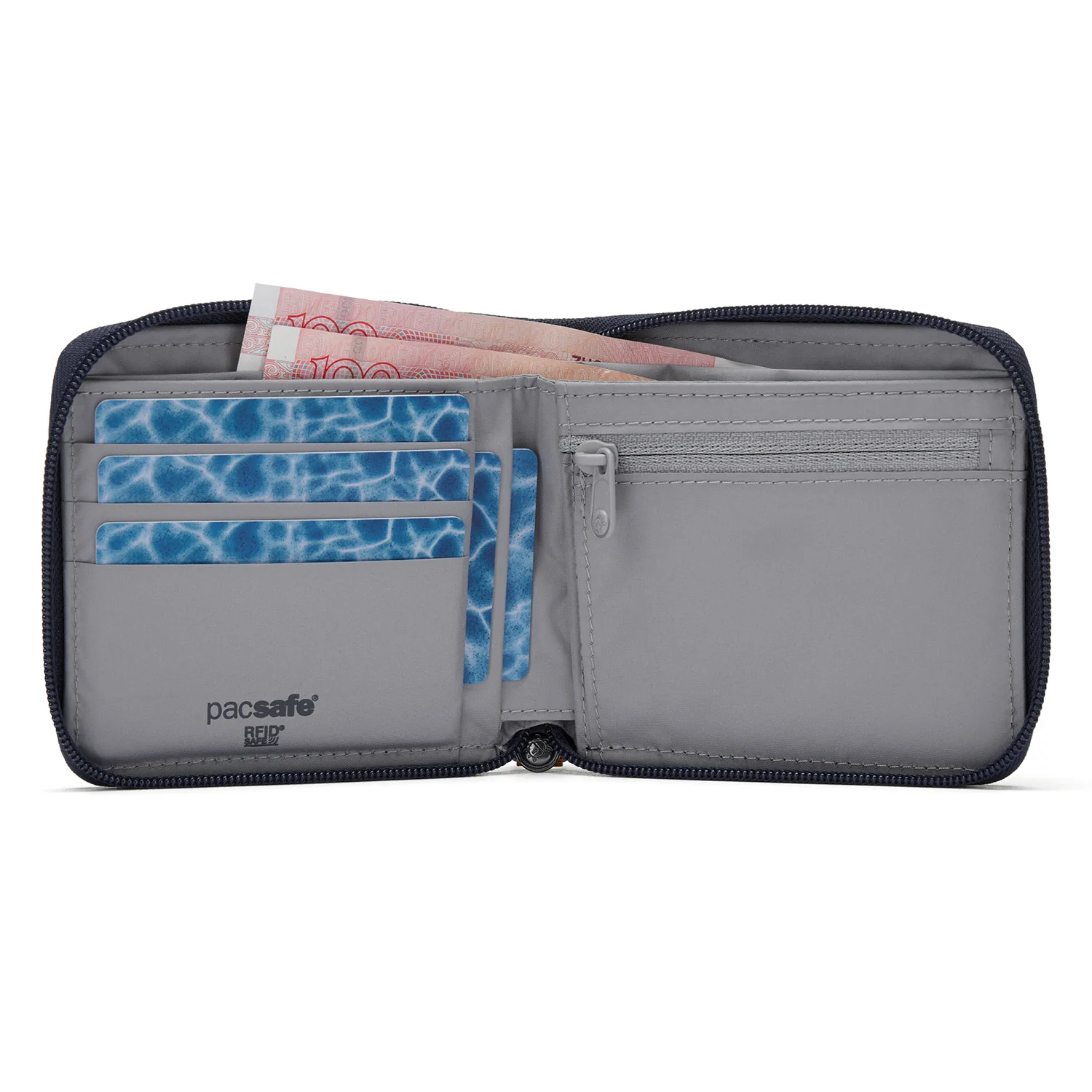 Pacsafe® RFIDsafe™ RFID blocking zip around wallet - Image 37