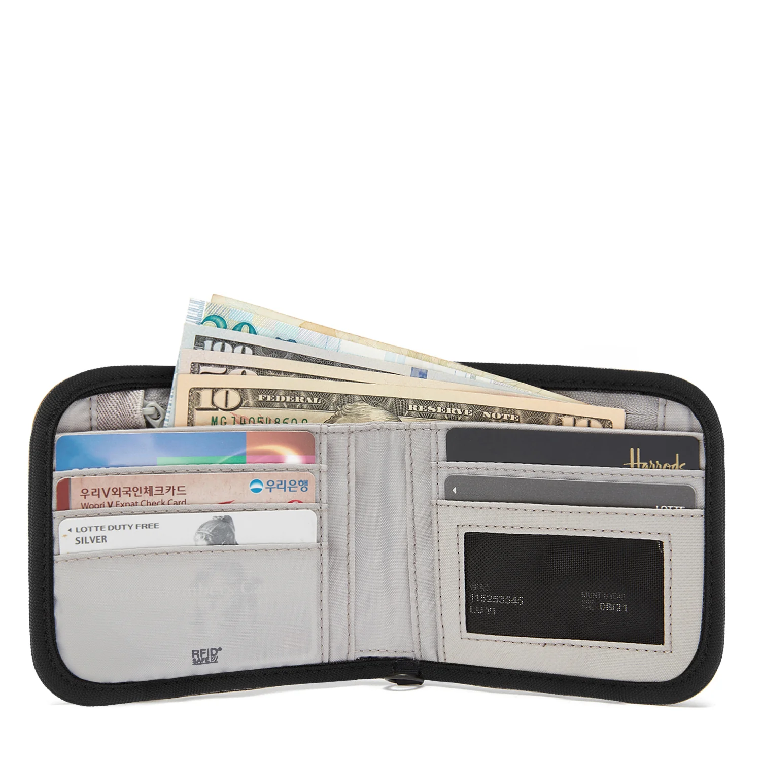 Pacsafe® RFIDsafe™ V100 RFID blocking bifold wallet - Image 2